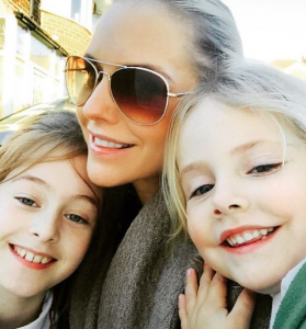 Steph Waring and her girls