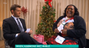 Michael Buble and Alison Hammond on This Morning