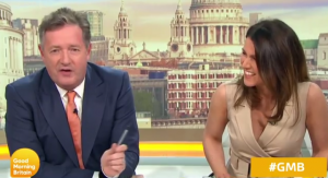 Piers Morgan and Susanna Reid
