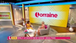Emily Atack on Lorraine