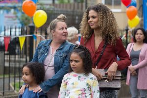 Lorraine plays Karen Taylor EastEnders