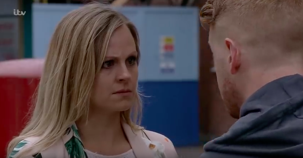 Sarah Platt Gary Windass slap