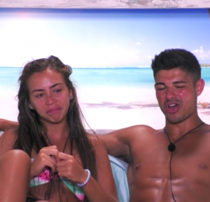 Elma Pazar and Anton Danyluk in Love Island