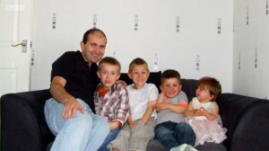 Steve Carter and family Eat Well For Less