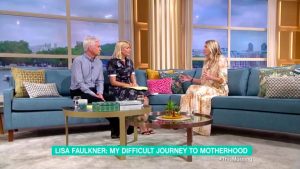 Lisa faulkner IVF battle This Morning
