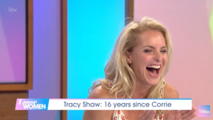 Tracy was in hysterics (Credit: ITV)