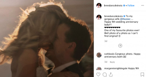 Brendan Cole and wife Zoe