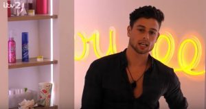 Tom on Love Island