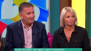 Amy's parents on This Morning