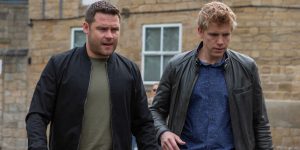 Danny Miller as Aaron Dingle in Emmerdale (Credit: ITV)