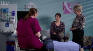 Victoria has her 12 week scan Emmerdale