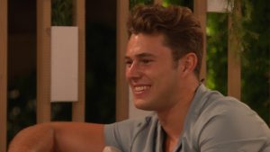 Curtis on Love Island