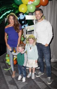 Michelle Heaton, Hugh Hanley and their children