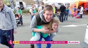 Luke Hart and sister Charlotte