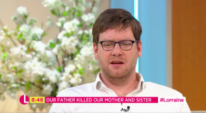 Luke Hart relived the horror of his sister and mum's murder on Lorraine