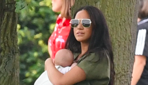 Meghan, Duchess Of Sussex And Archie Attends King Power Royal Charity Polo Day