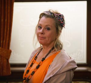 Bernie turned up in July, played by Jane Hazlegrove (Credit: ITV)