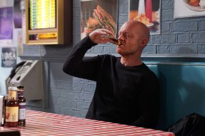 Max has turned to booze 