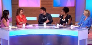 Peter Andre on Loose Women 11.07.19