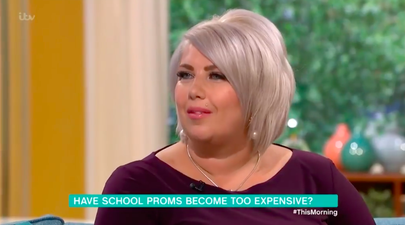 Clare Page saved £1,200 for her daughter Rosie’s prom night