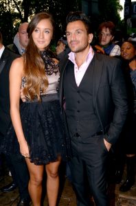 Emily MacDonagh and Peter Andre
