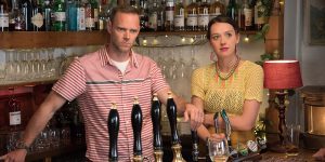 Al Large and Mowenna Newcross