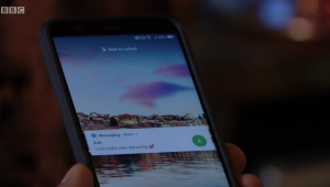 Iqra had a message from Ash EastEnders