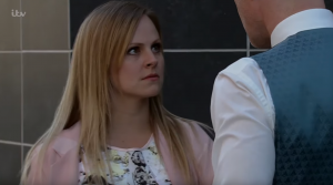 Sarah told Nick she was having him removed as ]Director of Underworld Coronation Street