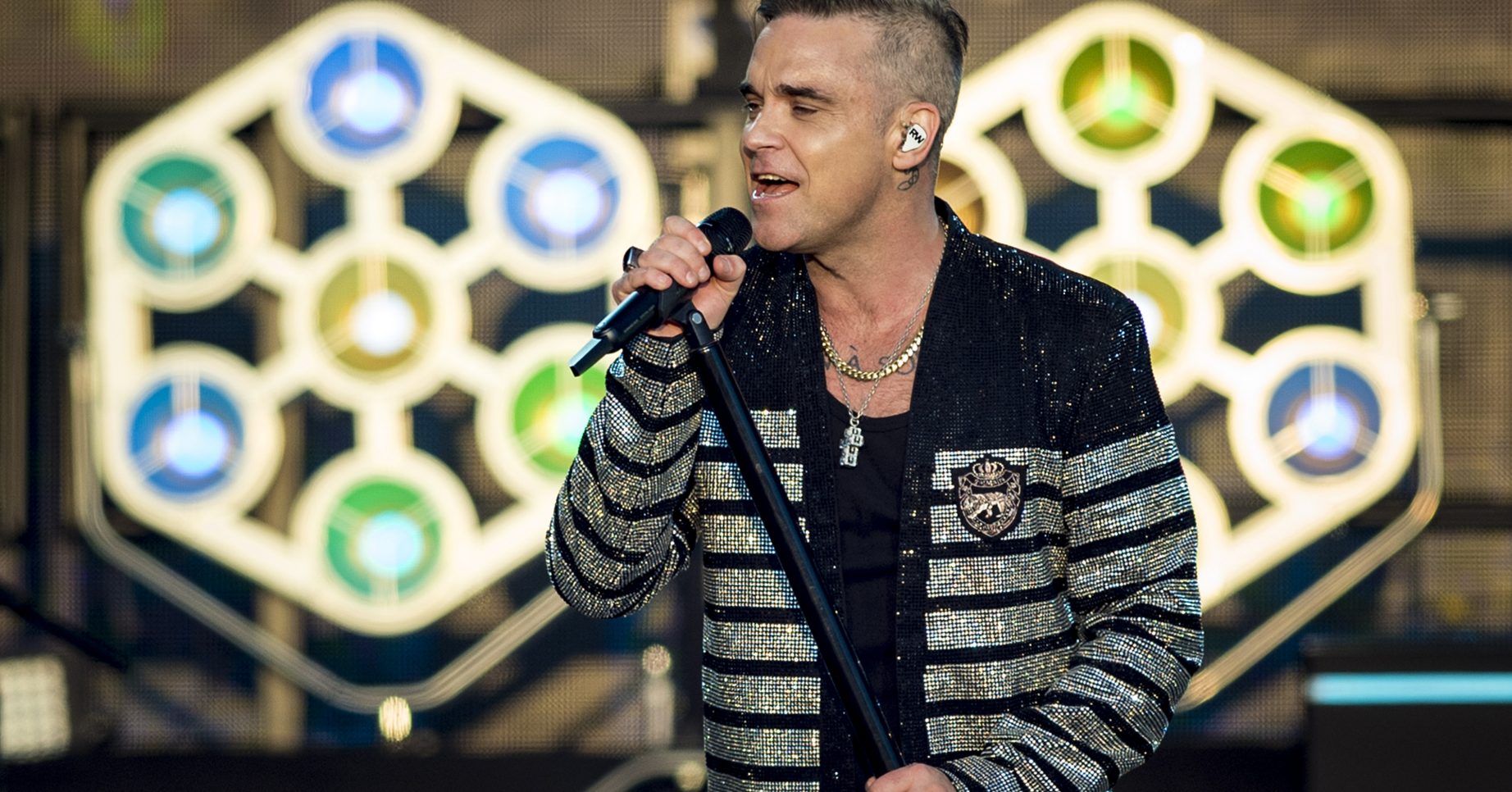 Robbie Williams at British Summer Time Festival in Hyde Park