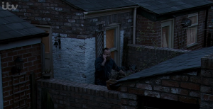 Jan phone call Coronation Street