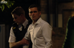 Jack Branning arrested EastEnders