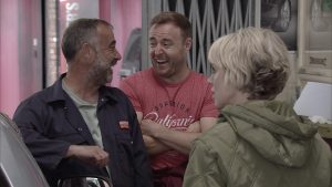 Alan plays Tyrone Dobbs in Coronation Street 