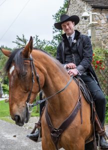 Jonny had to train with a horse Emmerdale 