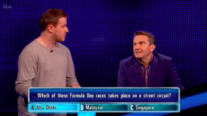 Mark the chase sports question wrong