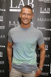 Celebrities Attend Lab Salons Second Birthday In London John Partridge