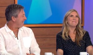 Lisa Faulkner and John Torode