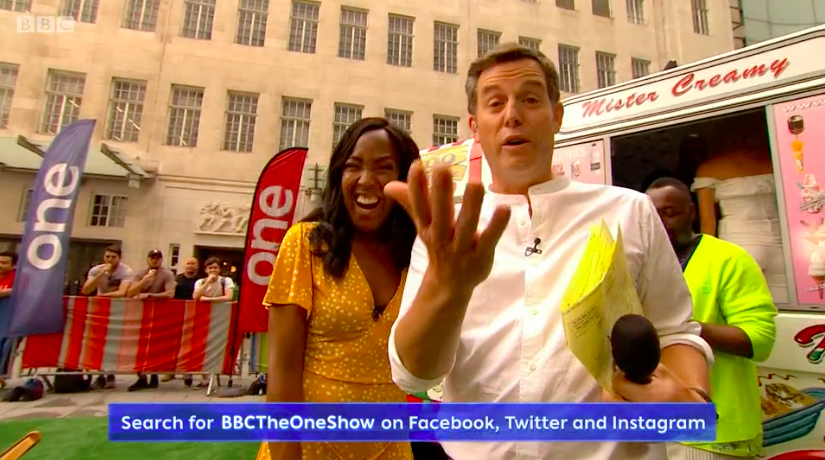 the one show Matt Baker Angellica