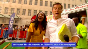 the one show Matt Baker Angellica