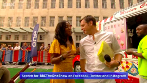 the one show Matt Baker Angellica