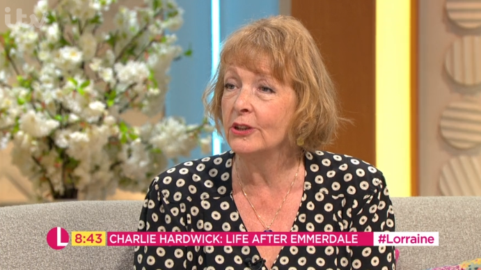Emmerdale and Ackley Bridge star Charlie Hardick Lorraine Credit: ITV