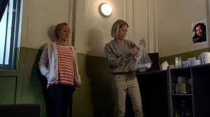 Abi and Sally were cellmates in prison Coronation Street