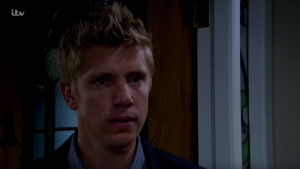 Robert saw red after Lee admitted he raped Victoria Emmerdale