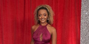 Ali was stunned to win the Best Newcomer Britis Soap Award (Credit: SplashNews.com)