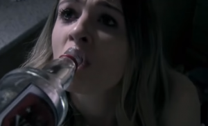 14-year-old Charity was held captive by DI Mark Bails after her dad threw her out Emmerdale