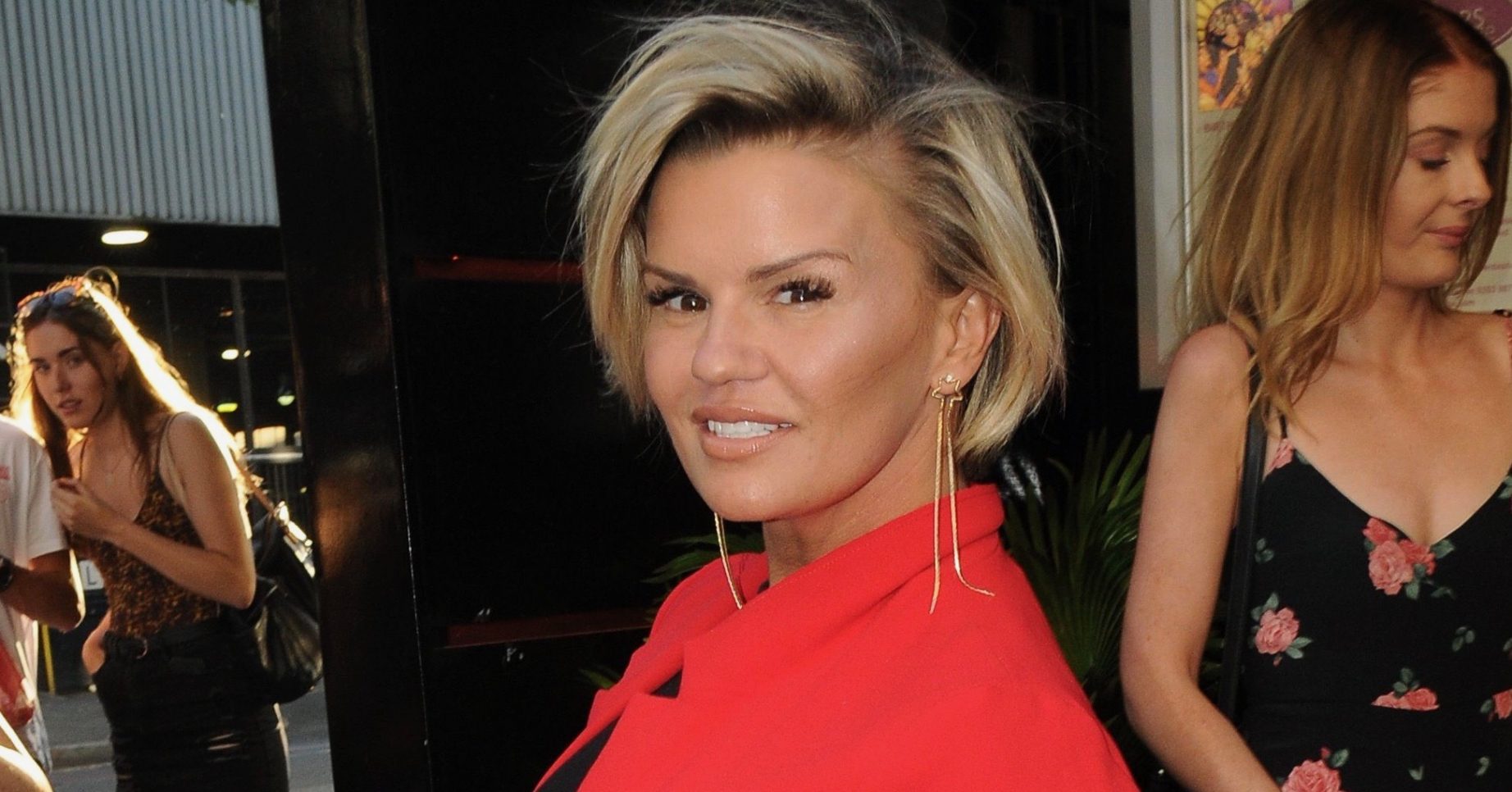 Kerry Katona in London
