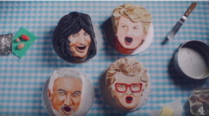 Paul Hollywood, Prue Leith, Noel Fielding and Sandi Toksvig as singing cupcakes in new GBBO trailer