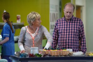 Jean took him for a good old cuppa (Credit: BBC)