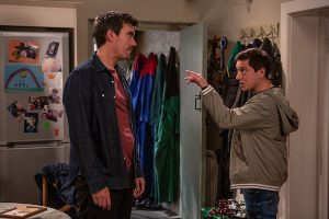 Cain really doesn't like anyone pointing their finger at him (Credit: ITV)