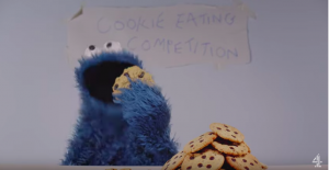 Sesame Street Cookie Monster in new GBBO trailer