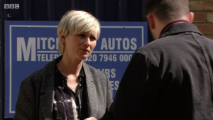 Hannah Daniel as DC Morgan in EastEnders
